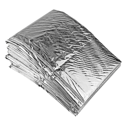 Dynarex Emergency Survival Rescue Blanket, 84" x 52" (120 Count)