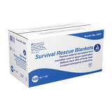 Dynarex Emergency Survival Rescue Blanket, 84" x 52" (120 Count)