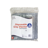 Dynarex Disposable Grey Blanket  - 24ea/cs (24 Count)