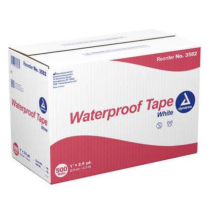 Dynarex Waterproof Adhesive Tape - 500ea/cs (500 Count)