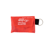 Dynarex CPR Face Shield in Soft Case w/ One-Way Valve, Barrier Filte (100 Count)