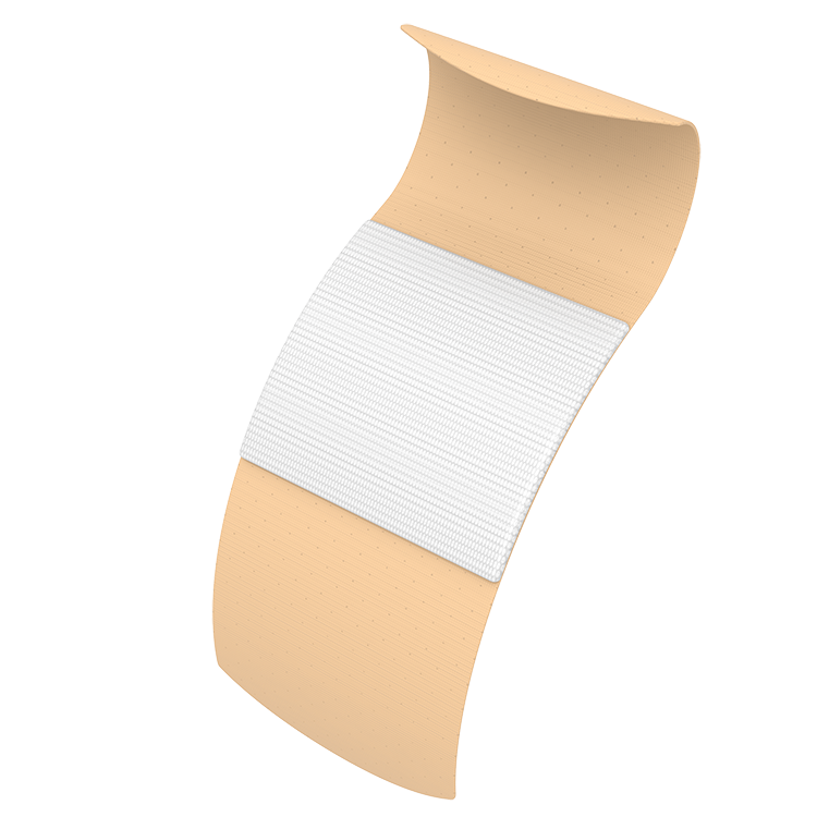 Dynarex Sheer Plastic Adhesive Bandages Sterile, 1" x 3" (5000 Count)