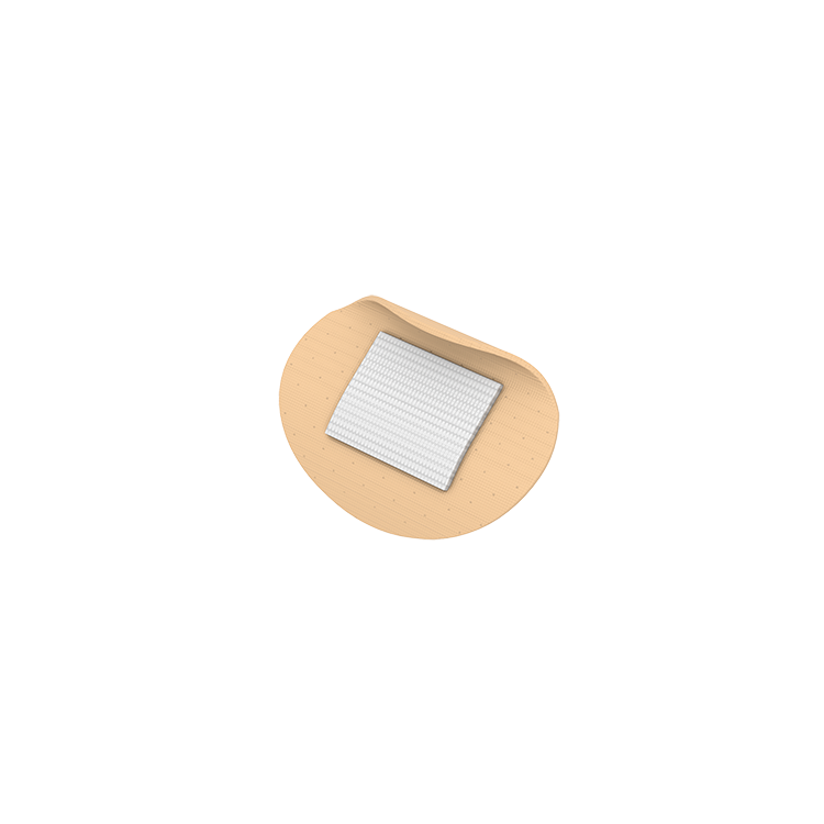 Dynarex Sheer Spot Bandages - Sterile, 7/8" Spot - 100ea/bx, 48bxs/cs (4800)