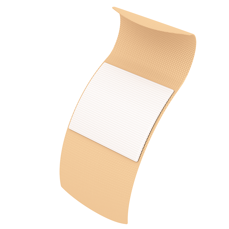 Dynarex Adhesive Flexible Fabric Bandages - Sterile, 1" x 3" - 50ea/bx, 50bxs/cs (2500 Count)