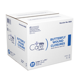 Dynarex Butterfly Wound Closure, Sterile - 100ea/bx, 24bxs/cs (2400 Count)