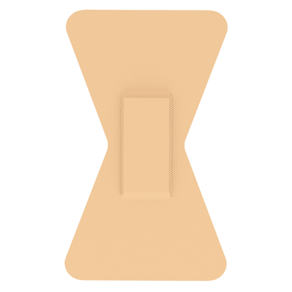 Dynarex Adhesive Fabric Bandages Fingertip, Sterile - 100ea/bx, 24bxs/cs (2400 Count)