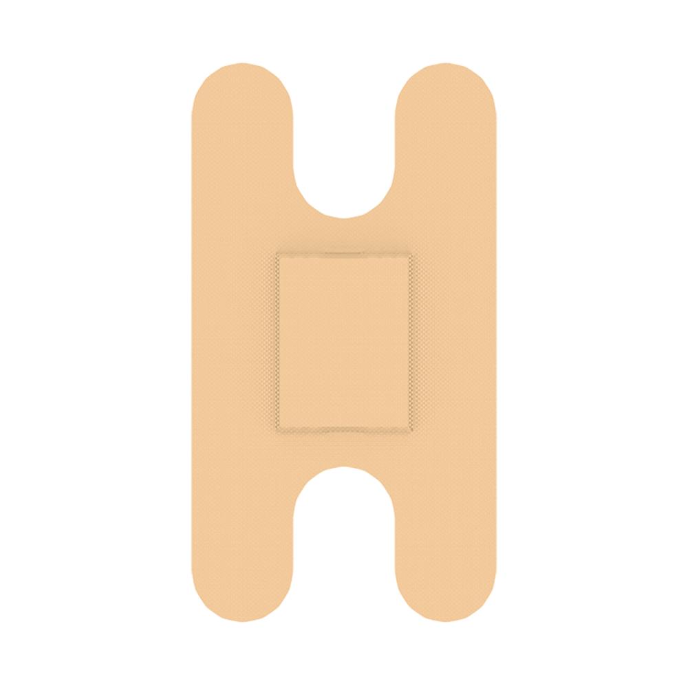 Dynarex Adhesive Fabric Bandages Knuckle - Sterile, 1 1/2" x 3" (3000 Count)