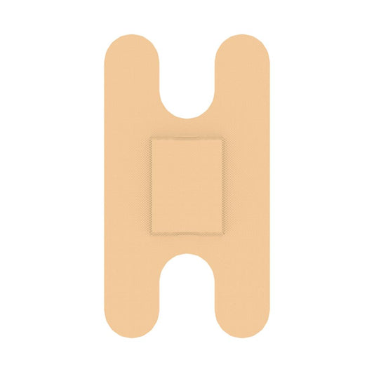 Dynarex Adhesive Fabric Bandages Knuckle - Sterile, 1 1/2" x 3" (3000 Count)