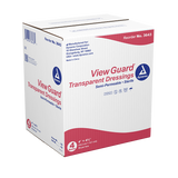 Dynarex View Guard Transparent Dressings - Sterile, 4" x 4 3/4" - 50ea/bx, 4bxs/cs (200 Count)