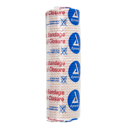 Dynarex Elastic Bandage w/ Self-Closure, 10ea/bx, 5bxs/cs (50 Count)