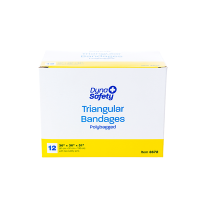 Dynarex Triangular Bandages (12 Count)