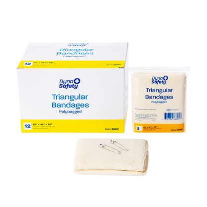 Dynarex Triangular Bandages (12 Count)