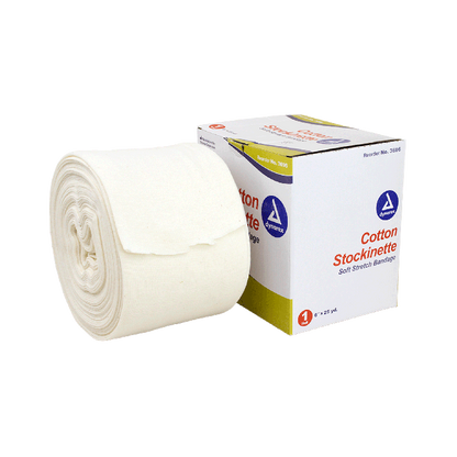 Dynarex Cotton Stockinette, 4 Rolls/cs (4 Count)
