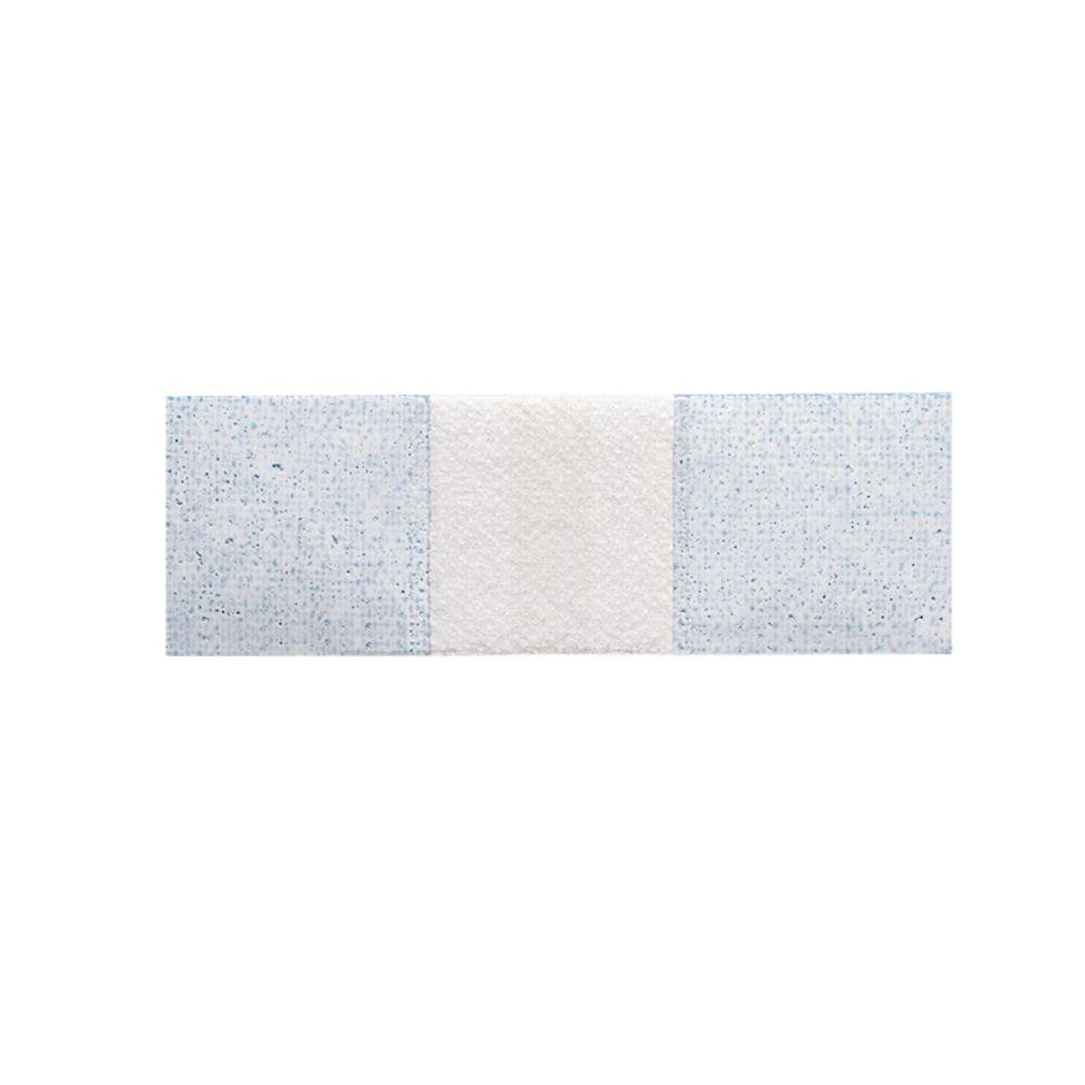 Dynarex Blue Metal Detectable Woven Bandage, 1" x 3" - 50ea/bx, 24bxs/cs (1200 Count)