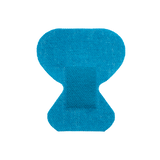 Dynarex Blue Metal Detectable Woven Bandage Fingertip - 50ea/bx, 50bxs/cs (2500 Count)