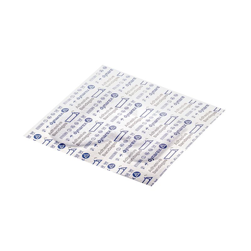 Dynarex Blue Metal Detectable Woven Bandage Fingertip - 50ea/bx, 50bxs/cs (2500 Count)