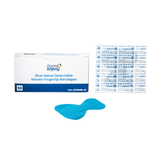Dynarex Blue Metal Detectable Woven Bandage Fingertip - 10ea/bx, 50bxs/cs (500 Count)