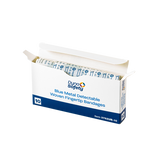 Dynarex Blue Metal Detectable Woven Bandage Fingertip - 10ea/bx, 50bxs/cs (500 Count)