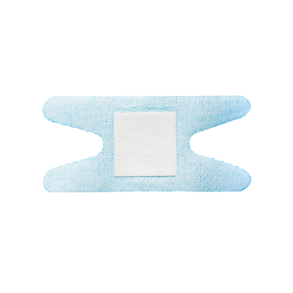 Dynarex Blue Metal Detectable Woven Bandage - Knuckle - 50ea/bx, 50bxs/cs (2500 Count)