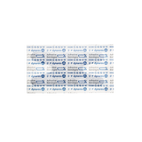 Dynarex Blue Metal Detectable Woven Bandage - Knuckle - 8ea/bx, 50bxs/cs (400 Count)