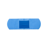 Dynarex Blue Metal Detectable Plastic Strip, 1" x 3" - 100ea/bx, 24bxs/cs (2400 Count)