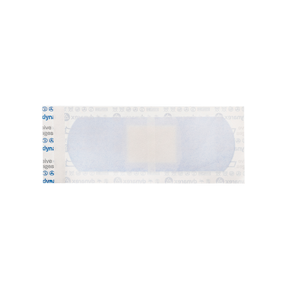 Dynarex Blue Metal Detectable Plastic Strip, 1" x 3" - 100ea/bx, 24bxs/cs (2400 Count)