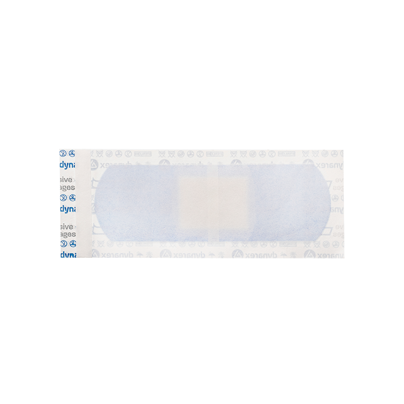 Dynarex Blue Metal Detectable Plastic Strip, 1" x 3" - 60ea/bx, 24bxs/cs (1440 Count)