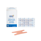 Dynarex Heavy Duty Woven Fabric Bandage - Knuckle 1 1/2"  x 3" - 40ea/bx, 32bxs/cs (1280 Count)