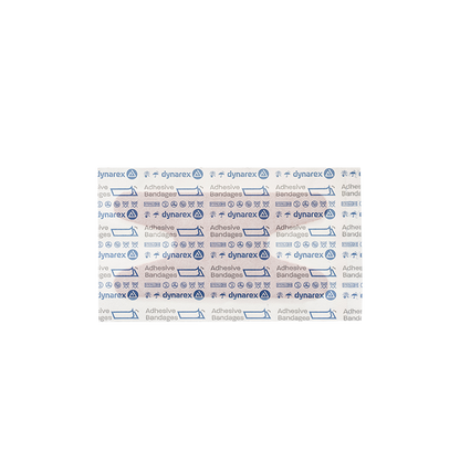 Dynarex Heavy Duty Woven Fabric Bandage - Knuckle 1 1/2"  x 3" - 40ea/bx, 32bxs/cs (1280 Count)