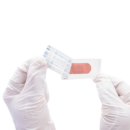 Dynarex Heavy Duty Woven Fabric Bandage, 5/8" x 1 1/2" - 100ea/bx, 12bxs/cs (1200 Count)