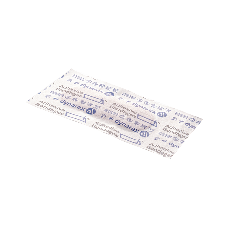 Dynarex Heavy Duty Woven Fabric Bandage, 5/8" x 1 1/2" - 100ea/bx, 12bxs/cs (1200 Count)