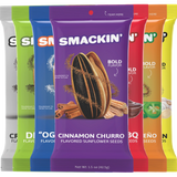 SMACKIN' Sunflower Seeds case of 7 (1.5 oz)