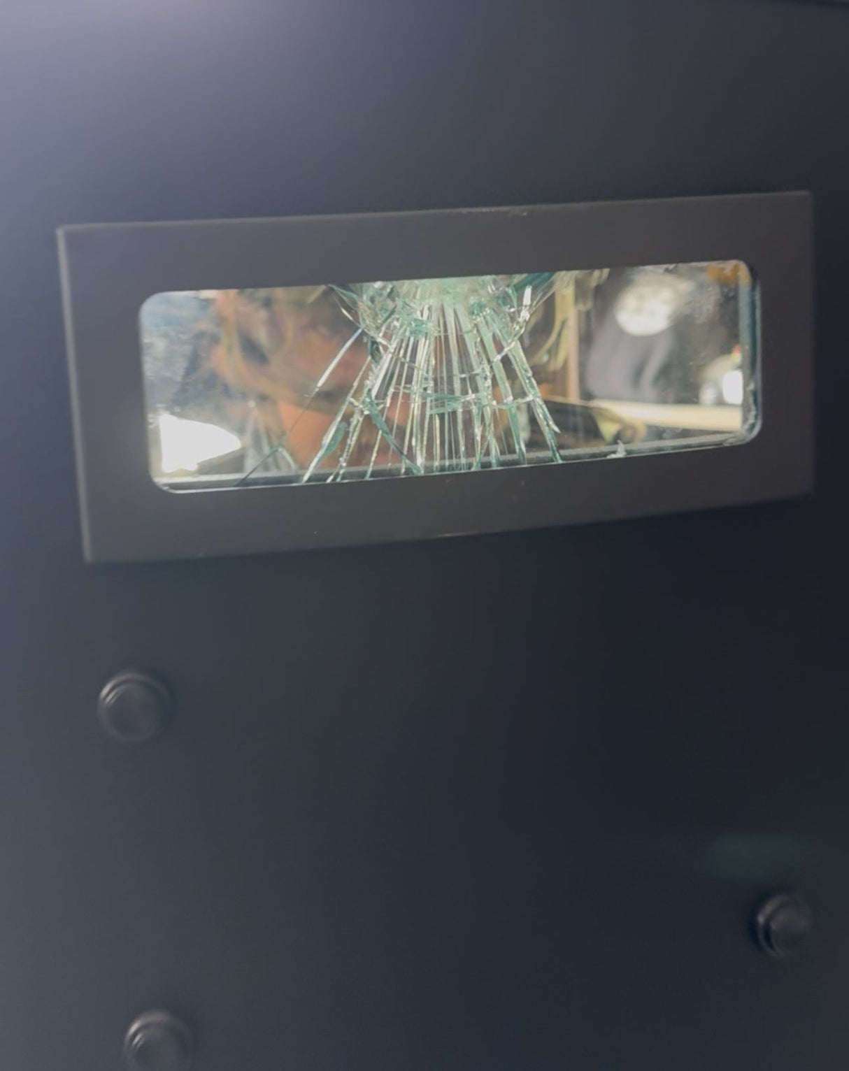 Ballistic Breacher Shield with Clear Ballistic Window 36"x20"