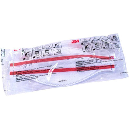 3M 240pcs Aura 1870+ Particulate Respirator N95 Face Mask, Regular Size, Individually wrapped & Flat Fold