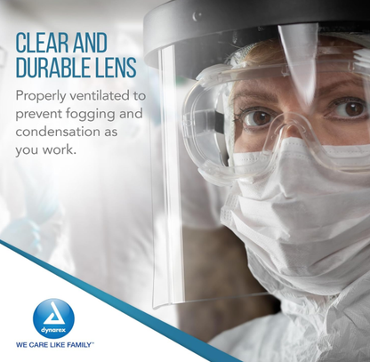 Dynarex Protective Eye Goggles, 50ea/cs (50 Count)