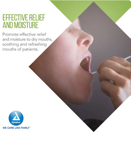 Dynarex Oral Swabsticks, Unflavored, 250ea/bx, 4bxs/case (1000 Count)