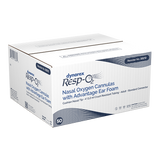 Dynarex Resp-O2 Nasal Oxygen Cannula, Cushion Tip w/Advantage Ear Foam (50 Count)