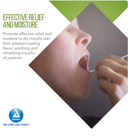 Dynarex Oral Swabsticks, Unflavored, 20ea/bx, 50bxs/case (1000 Count)