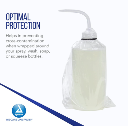 Dynarex Bottle Covers - 500ea/bx, 20bxs/case (10000 Count)