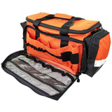 LINE2design First Aid Deluxe EMS Elite Medical Trauma Bag EMT Paramedic with Shoulder Straps & Reflective Trim