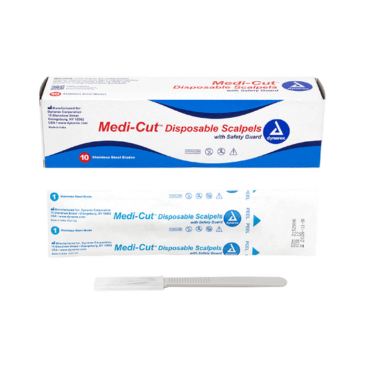 Dynarex Medi-Cut Scalpels Disposable, 10ea/bx (10 Count)