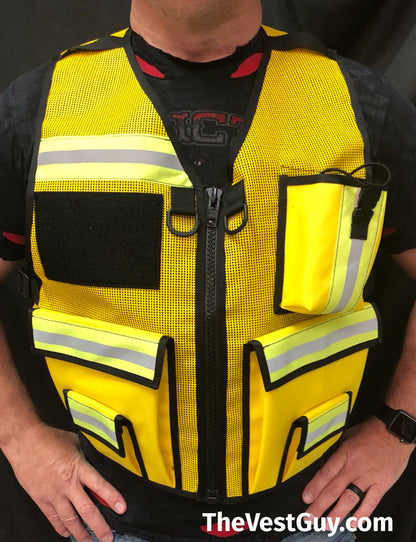 Incident Command Safety Officer Reflective Vest