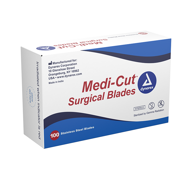 Dynarex Medi-Cut Sterile Blades, 100ea/bx (100 Count)