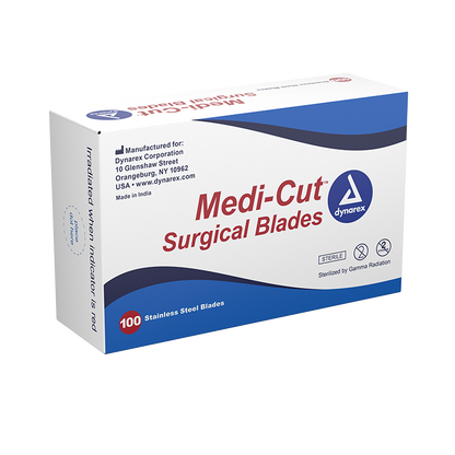 Dynarex Medi-Cut Sterile Blades, 100ea/bx (100 Count)