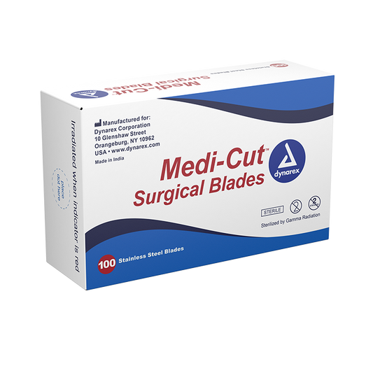 Dynarex Medi-Cut Sterile Blades, 100ea/bx (100 Count)