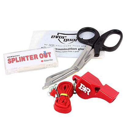 72-Piece First Aid Fanny Pack Kit with Adult & Infant CPR Masks