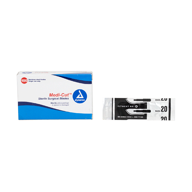 Dynarex Medi-Cut Sterile Blades, 100ea/bx (100 Count)