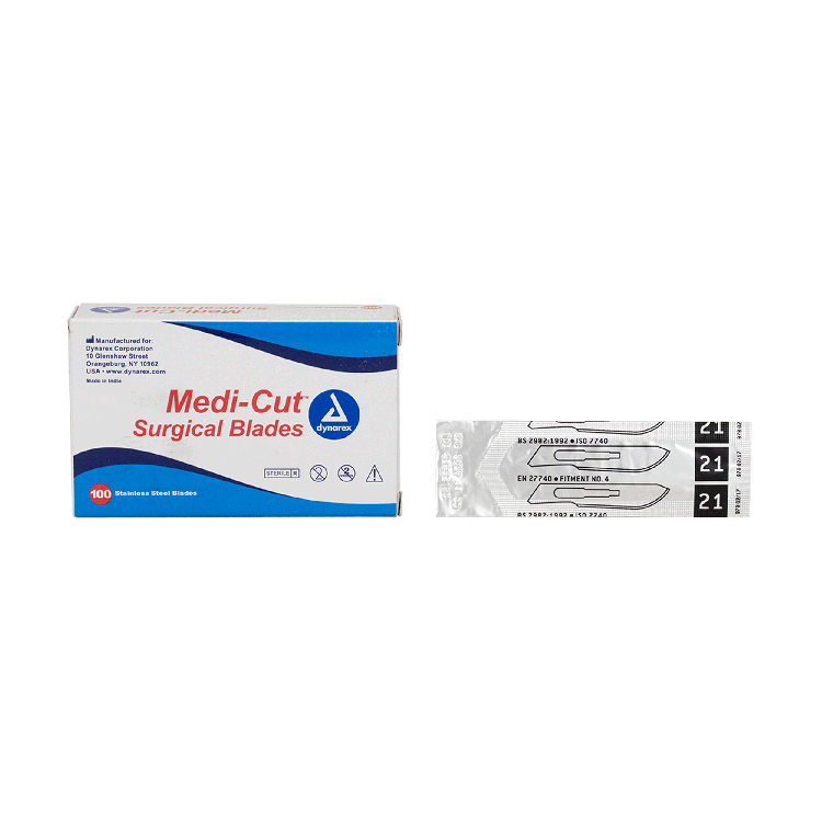 Dynarex Medi-Cut Sterile Blades, 100ea/bx (100 Count)