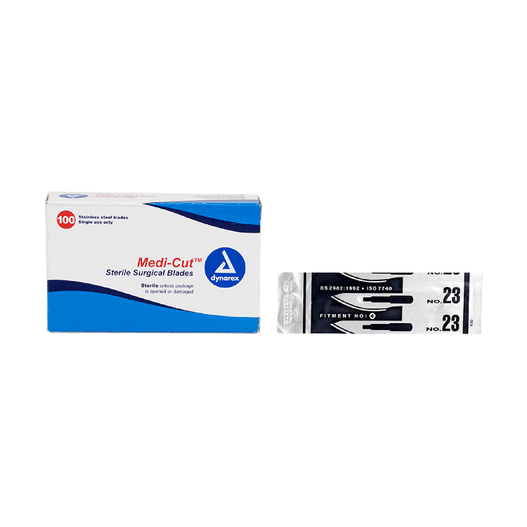 Dynarex Medi-Cut Sterile Blades, 100ea/bx (100 Count)
