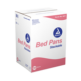 Dynarex Bed Pan - Stackable (50 Count)